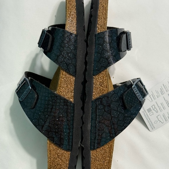 Birkenstock Black Sandals Size 38 - Picture 4 of 6